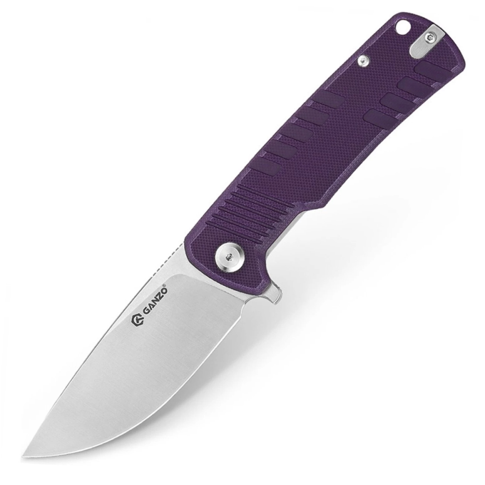 Нож Ganzo G769-PL, фиолетовый